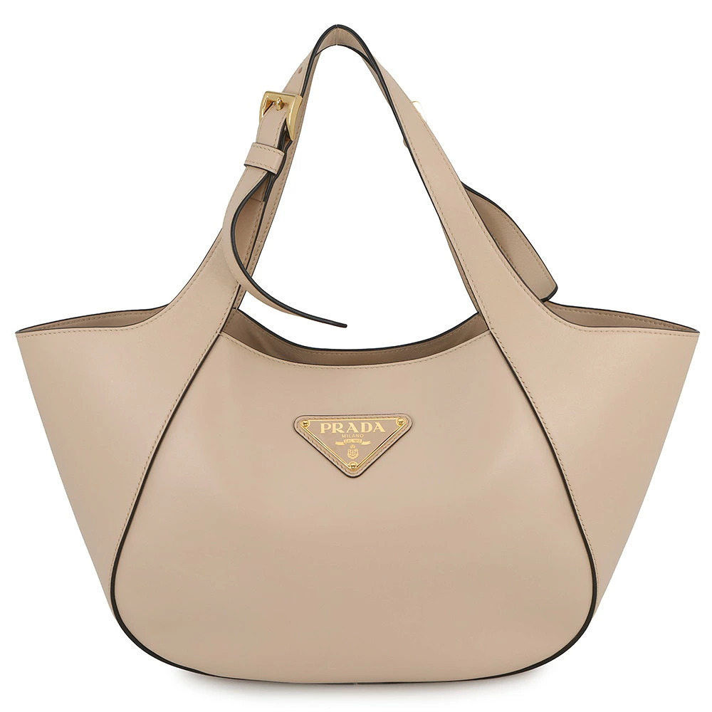 Prada Tote Tessuto Saffiano Bag Shopping Triangle Leather